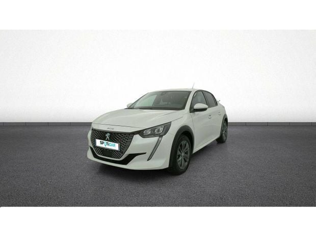 Blanc Utilisé 2021 Peugeot e-208 Allure Citadine | 13 989 € (Bon prix) - Image 1/4