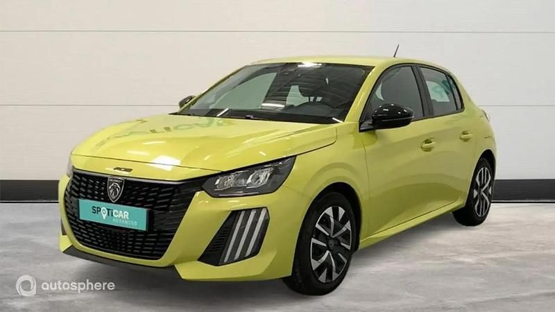 Jaune Utilisé 2024 Peugeot 208 Active Citadine | 15 499 € (Prix juste) - Image 1/4