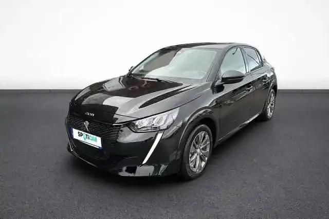 Noir Utilisé 2021 Peugeot e-208 Citadine | 12 989 € (Super prix) - Image 1/4