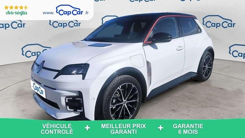 Occasion Renault R5 Iconic 88 kW (120 ch) 2025 Blanc Citadine
