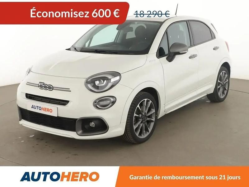 Blanc Occasion 2022 Fiat 500X Sport SUV | 17 190 € (Prix juste) - Image 1/2