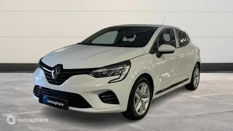 Blanc Utilisé 2022 Renault Clio V SE Berline | 13 499 € (Prix juste) - Image 1/4