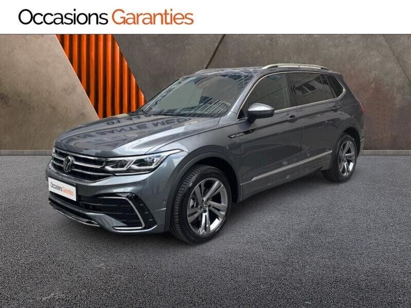 Gris Utilisé 2024 VW Tiguan Allspace R-line SUV | 49 900 € (Prix cher) - Image 1/4