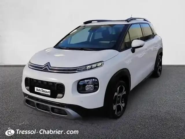 Blanc banquise Occasion 2019 Citroën C3 Aircross PureTech SUV | 11 999 € (Prix juste) - Image 1/4