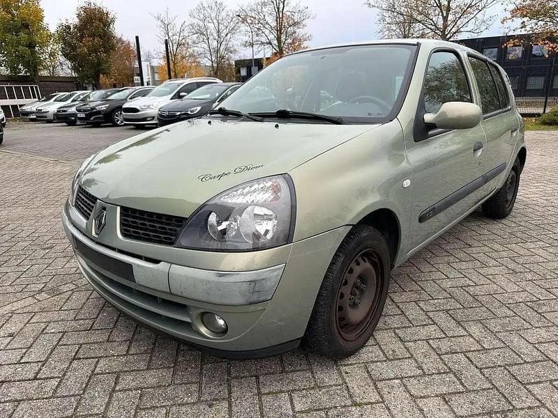 Vert Occasion 2003 Renault Clio II Authentique Berline | 1 480 € (Prix juste) - Image 1/4