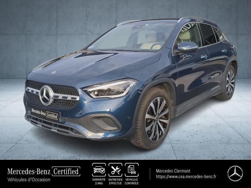 Bleu denim métallisé Occasion 2022 Mercedes GLA250 Business SUV | 29 890 € (Prix juste) - Image 1/4