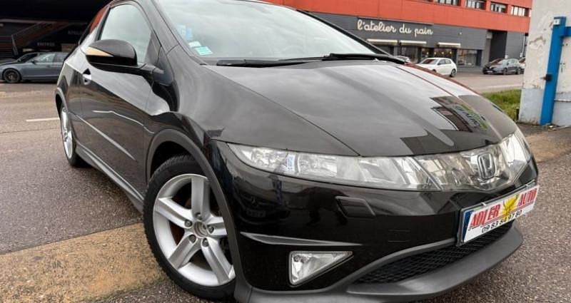 Noir Occasion 2007 Honda Civic Berline | 6 990 € - Image 1/4