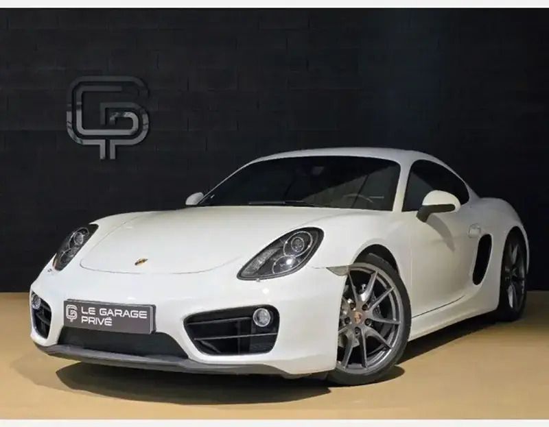 Blanc Utilisé 2015 Porsche Cayman Black Edition Coupé | 48 980 € (Bon prix) - Image 1/4