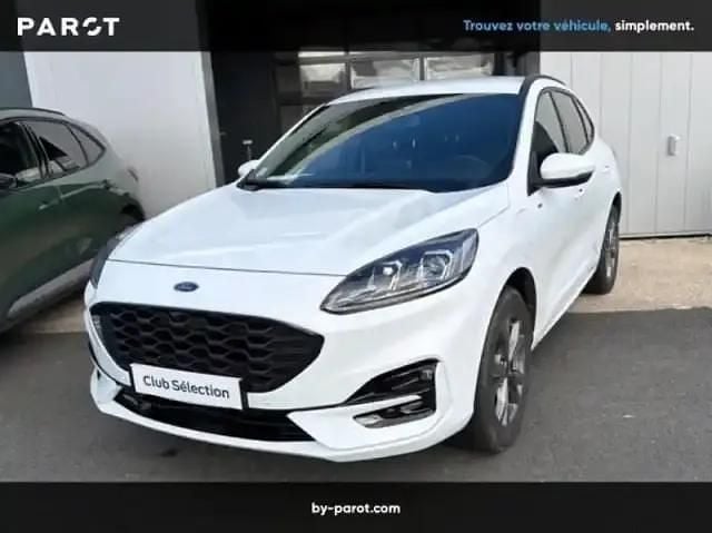 Blanc Occasion 2023 Ford Kuga ST-Line X SUV | 29 990 € (Prix juste) - Image 1/4