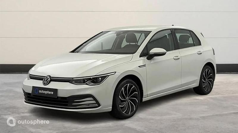 Blanc Utilisé 2021 VW Golf VIII Style Berline | 24 999 € (Prix juste) - Image 1/4