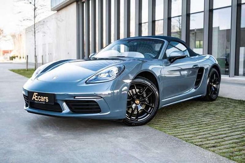 Occasion Porsche 718 Boxster 300 ch (220 kW) 2017 Bleu Cabriolet