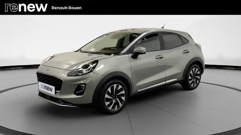 Gris Occasion 2023 Ford Puma Titanium SUV | 16 990 € (Prix juste) - Image 1/4