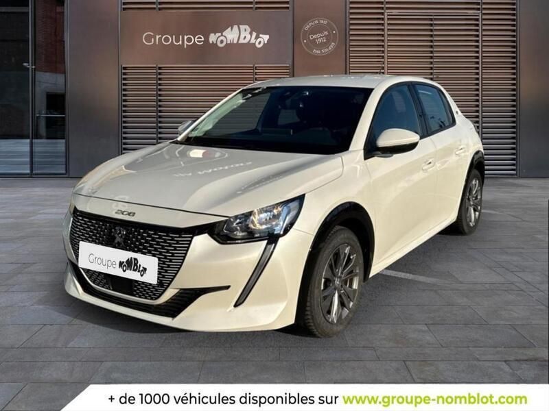 Blanc Utilisé 2020 Peugeot e-208 Allure Citadine | 12 890 € (Prix juste) - Image 1/3