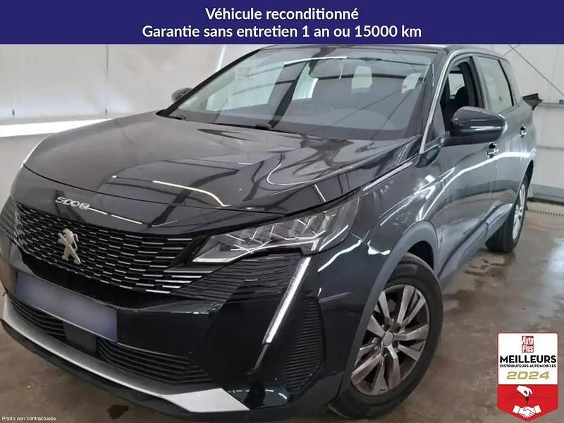 Noir Occasion 2021 Peugeot 5008 Active SUV | 19 900 € (Bon prix) - Image 1/4