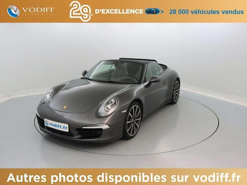 Occasion Porsche 911 Carrera 4S Cabriolet 400 ch (294 kW) 2015 Gris Cabriolet