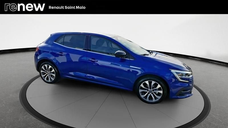 Bleu Utilisé 2024 Renault Mégane IV Techno Berline | 23 490 € (Prix juste) - Image 1/4