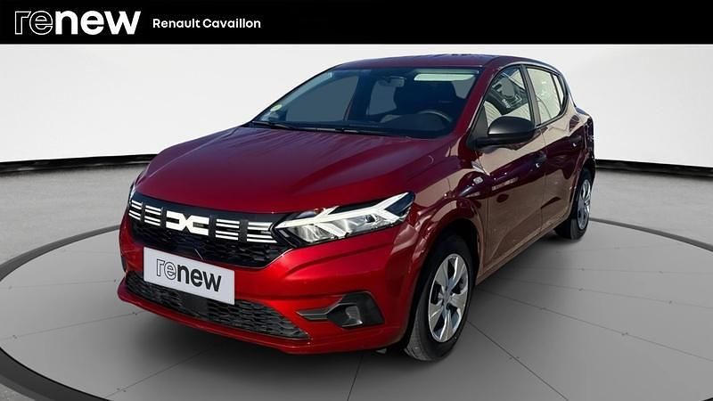 Rouge Utilisé 2023 Dacia Sandero Essentiel Citadine | 12 490 € (Bon prix) - Image 1/4