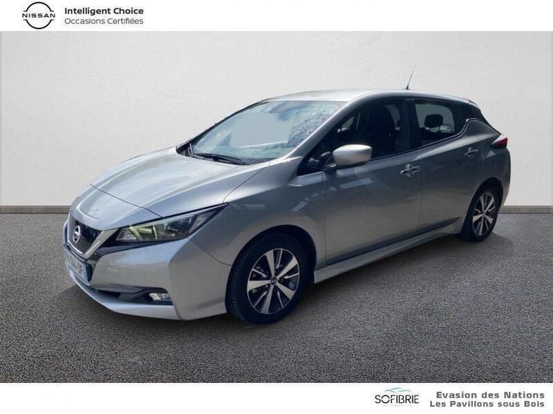 Gris Utilisé 2020 Nissan Leaf Acenta Citadine | 16 490 € (Prix assez cher) - Image 1/4