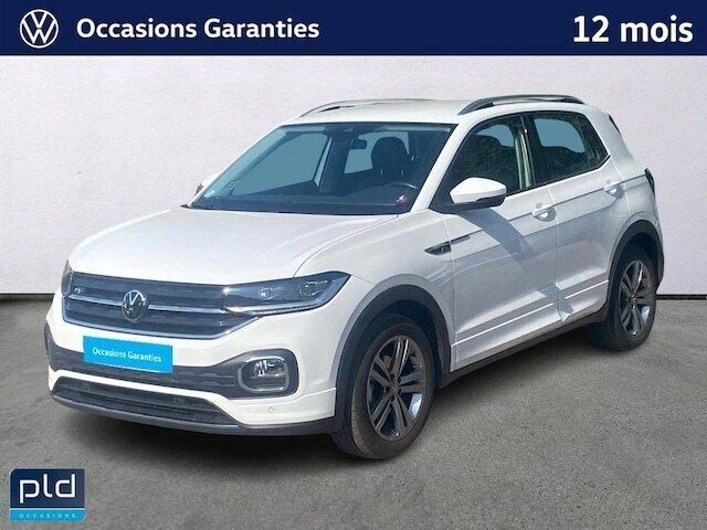 Blanc Utilisé 2022 VW T-Cross R-line SUV | 20 990 € (Prix juste) - Image 1/4