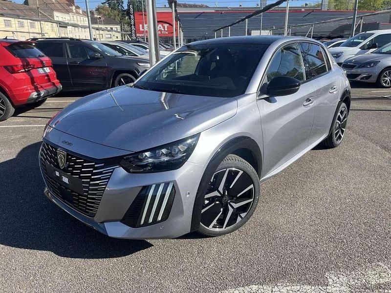 Nouvelle Peugeot 208 GT 136 ch (100 kW) 2025 Gris Citadine