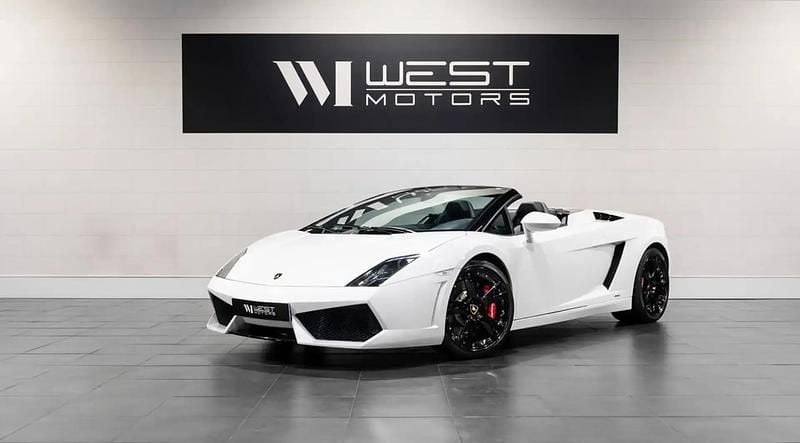 Occasion Lamborghini Gallardo 562 ch (413 kW) 2011 Blanc Cabriolet