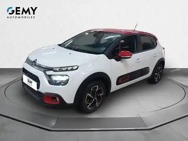 Blanc banquise Utilisé 2021 Citroën C3 PureTech Berline | 10 190 € - Image 1/4