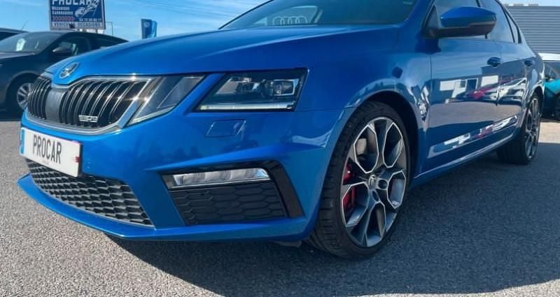 Bleu Utilisé 2018 Skoda Octavia RS Berline | 18 490 € (Bon prix) - Image 1/4
