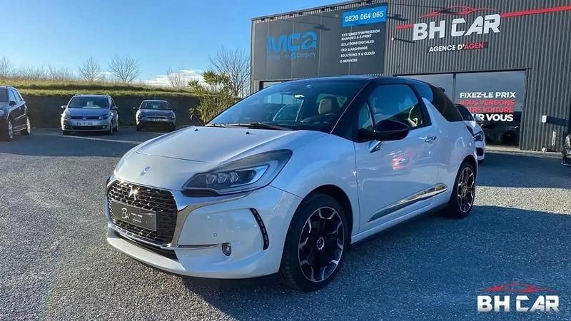 Blanc Utilisé 2017 DS Automobiles DS3 Sport Chic Berline | 8 990 € (Prix juste) - Image 1/4