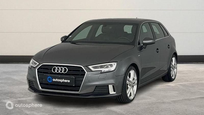Gris Utilisé 2016 Audi A3 Sportback S-Line Berline | 19 499 € (Prix juste) - Image 1/4