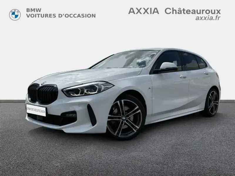 Blanc Utilisé 2022 BMW 116 M Sport Citadine | 29 400 € (Prix cher) - Image 1/4