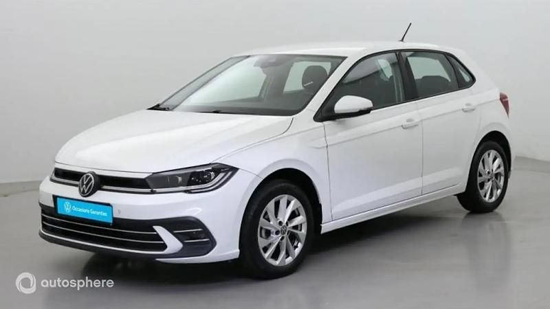 Blanc Utilisé 2023 VW Polo Style Berline | 18 999 € (Bon prix) - Image 1/4