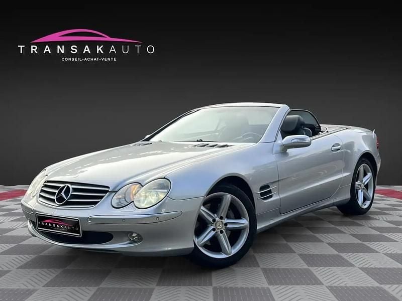 Occasion Mercedes SL500 306 ch (225 kW) 2004 Gris Cabriolet