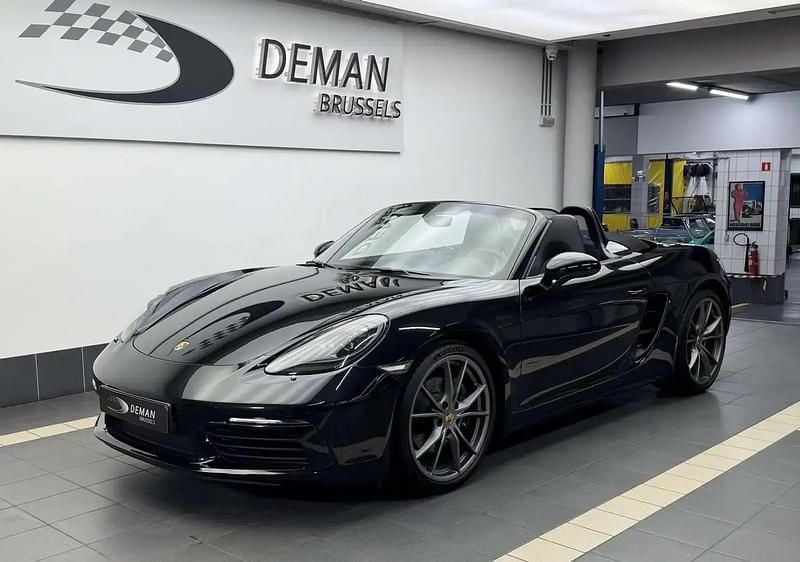 Noir Occasion 2024 Porsche 718 Boxster Chrono Cabriolet | 74 900 € - Image 1/4