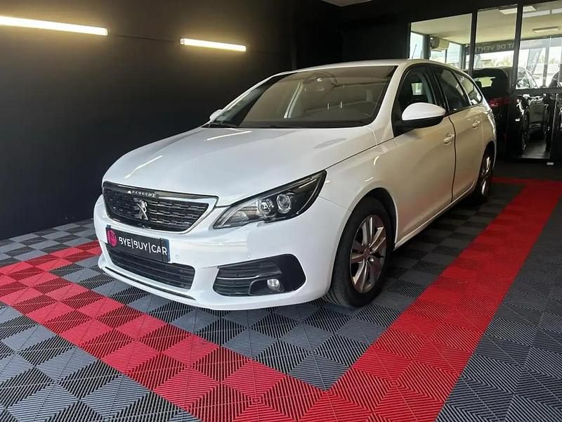 Blanc Utilisé 2019 Peugeot 308 Break | 8 490 € (Prix juste) - Image 1/4