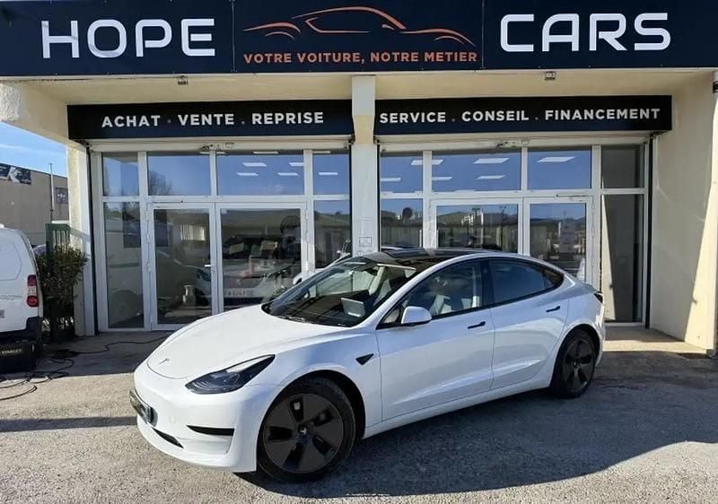 Occasion Tesla Model 3 Standard Range 202 kW (276 ch) 2021 Blanc Berline