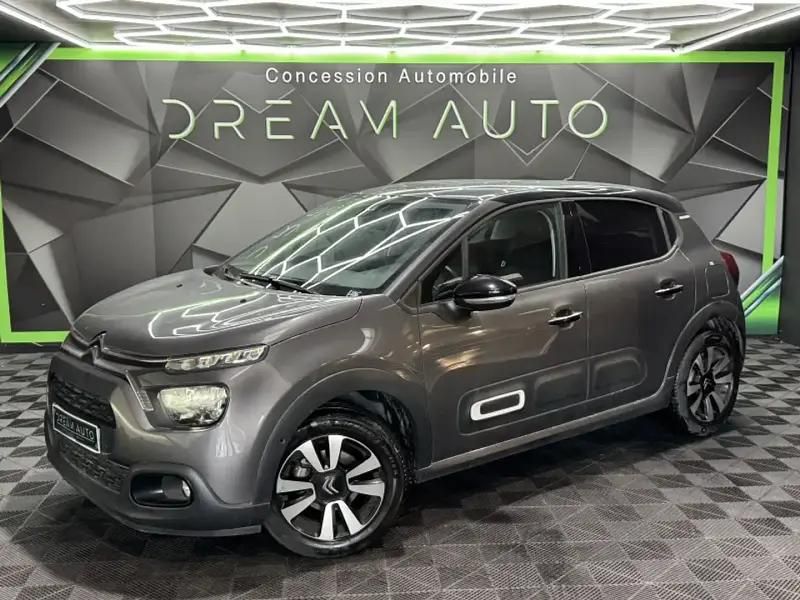 Gris Utilisé 2023 Citroën C3 PureTech Citadine | 13 990 € (Prix juste) - Image 1/4