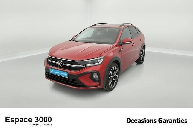 Rouge Utilisé 2022 VW Taigo R-line SUV | 21 480 € (Prix juste) - Image 1/4