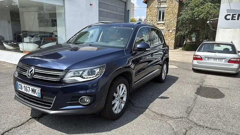 Bleu Utilisé 2012 VW Tiguan SUV | 9 900 € (Prix juste) - Image 1/4