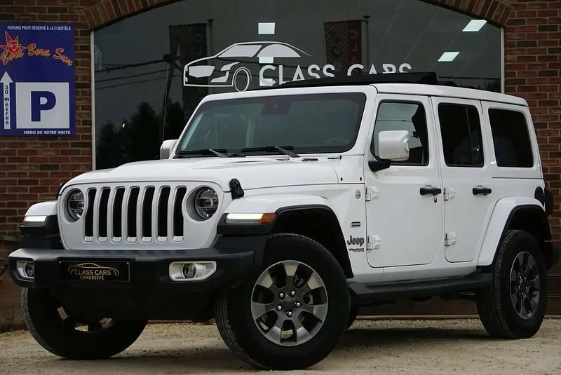 Blanc Utilisé 2020 Jeep Wrangler Overland SUV | 41 990 € (Bon prix) - Image 1/4