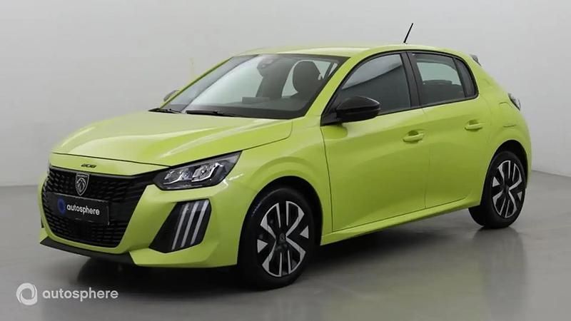 Jaune Utilisé 2024 Peugeot 208 Active Citadine | 15 999 € (Prix juste) - Image 1/4