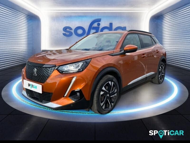 Orange Utilisé 2021 Peugeot 2008 Allure SUV | 12 490 € (Bon prix) - Image 1/4