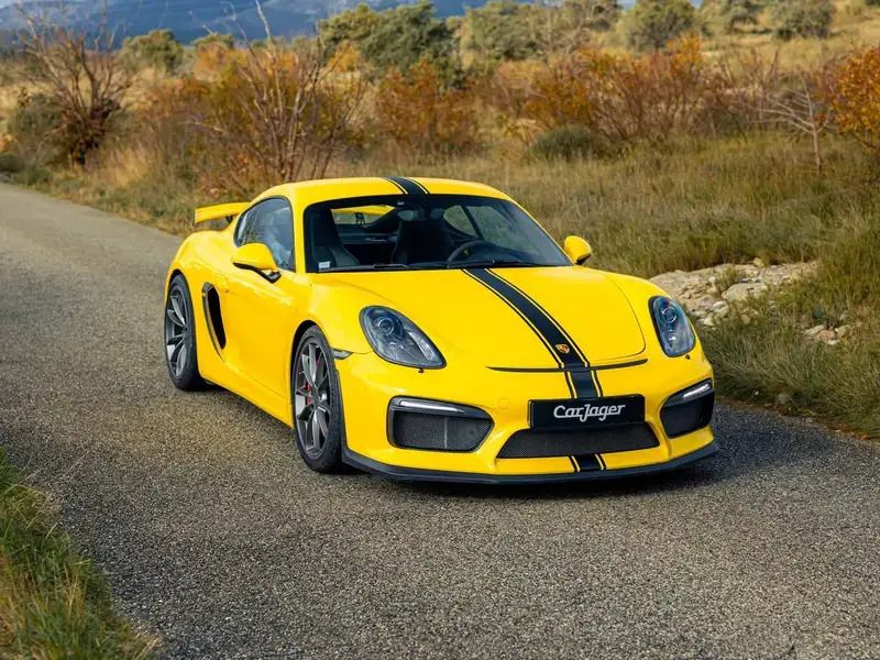 Jaune Utilisé 2016 Porsche Cayman GT4 Coupé | 91 900 € - Image 1/4