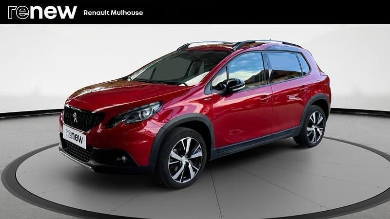 Rouge Utilisé 2018 Peugeot 2008 GT-line SUV | 12 499 € (Prix assez cher) - Image 1/4