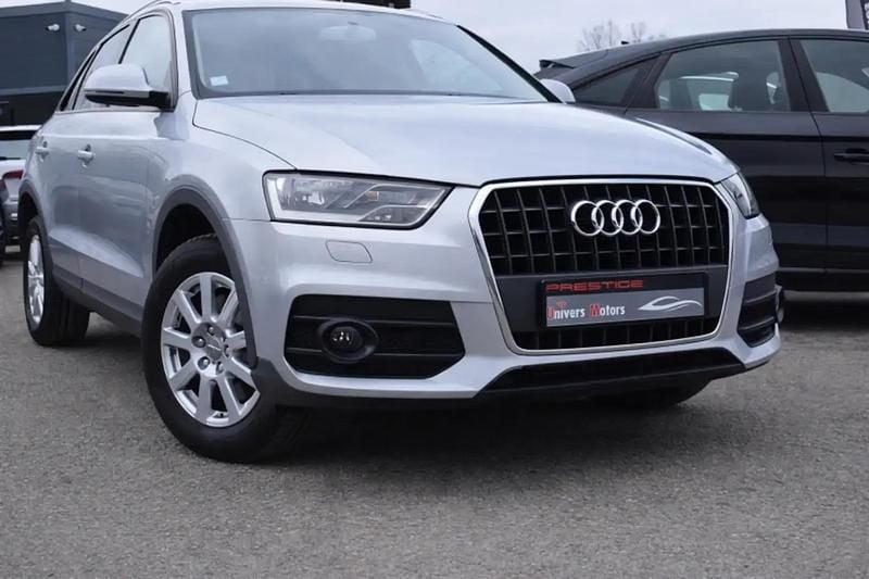 Gris Occasion 2014 Audi Q3 Ambiente SUV | 11 400 € (Prix juste) - Image 1/4