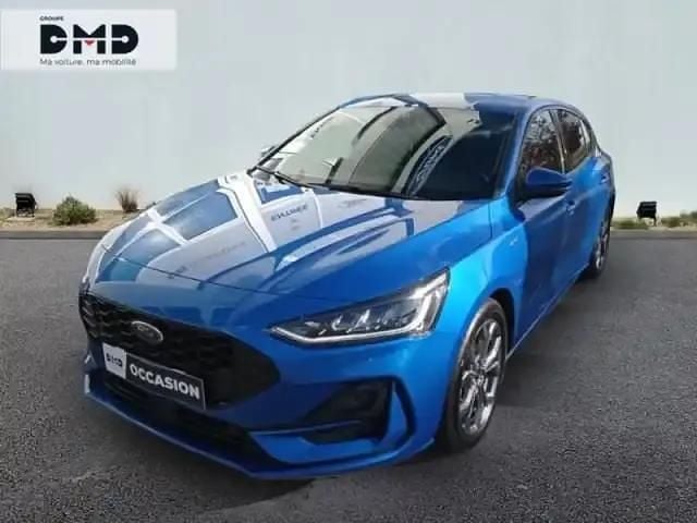 Bleu island métallisé Utilisé 2025 Ford Focus ST-Line X Berline | 29 490 € (Prix cher) - Image 1/4
