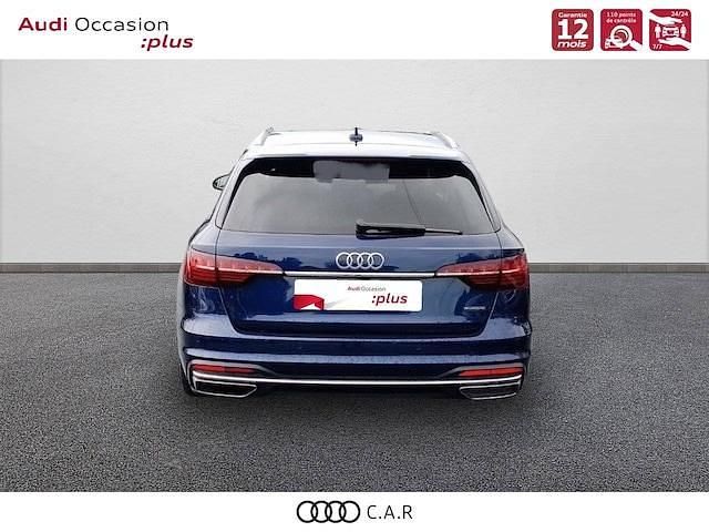 Occasion Audi A4 Ambition 190 ch (139 kW) 2020 Bleu navarre métallisé Break