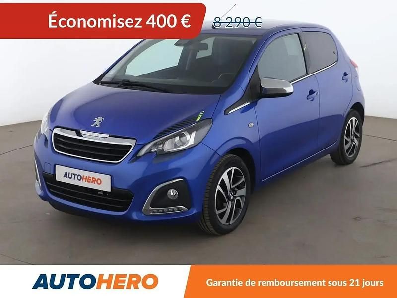 Bleu Utilisé 2021 Peugeot 108 Collection Citadine | 7 890 € (Bon prix) - Image 1/2