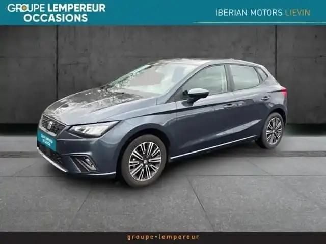Gris magnétique métal Occasion 2023 Seat Ibiza Berline | 15 790 € (Bon prix) - Image 1/4