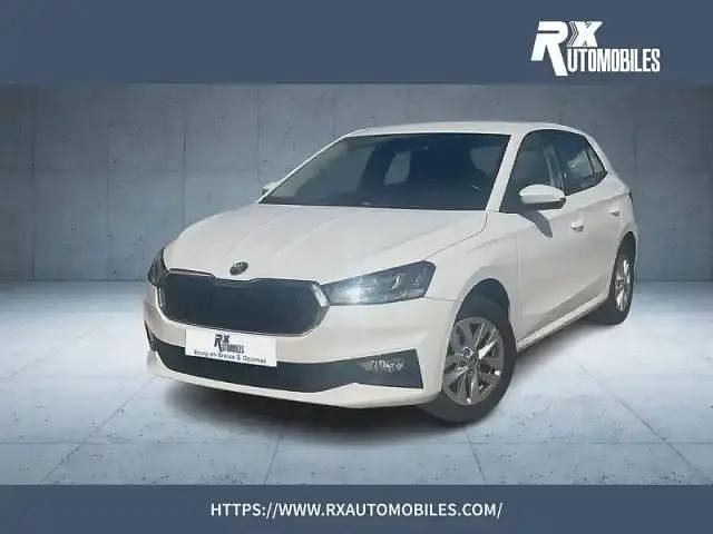 Blanc Occasion 2022 Skoda Fabia Ambition Citadine | 14 870 € (Bon prix) - Image 1/4