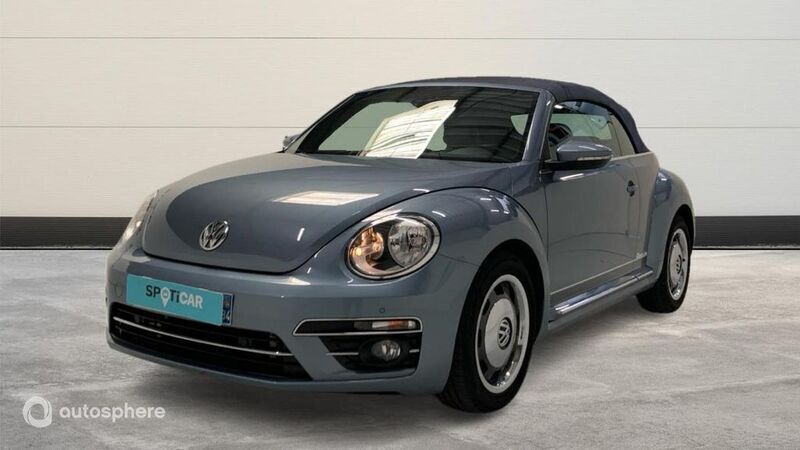 Bleu Utilisé 2017 VW Beetle Cabriolet | 19 990 € (Prix juste) - Image 1/4